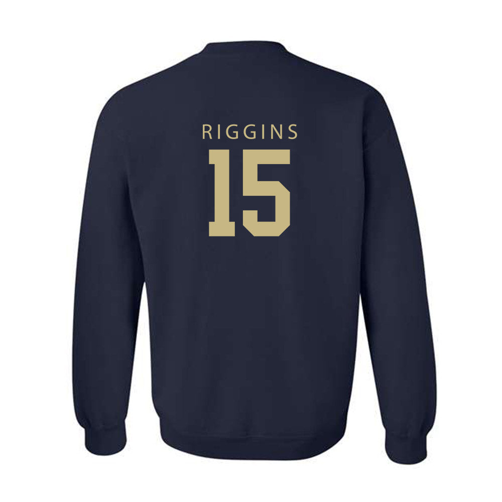 Akron - NCAA Football : Jaborree Riggins - Classic Shersey Crewneck Sweatshirt-1