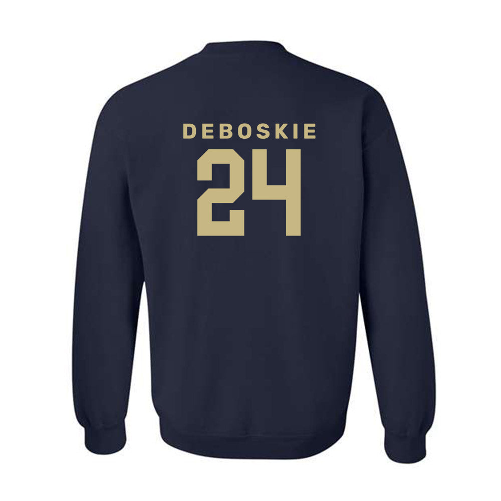 Akron - NCAA Baseball : Prince DeBoskie - Classic Shersey Crewneck Sweatshirt-1
