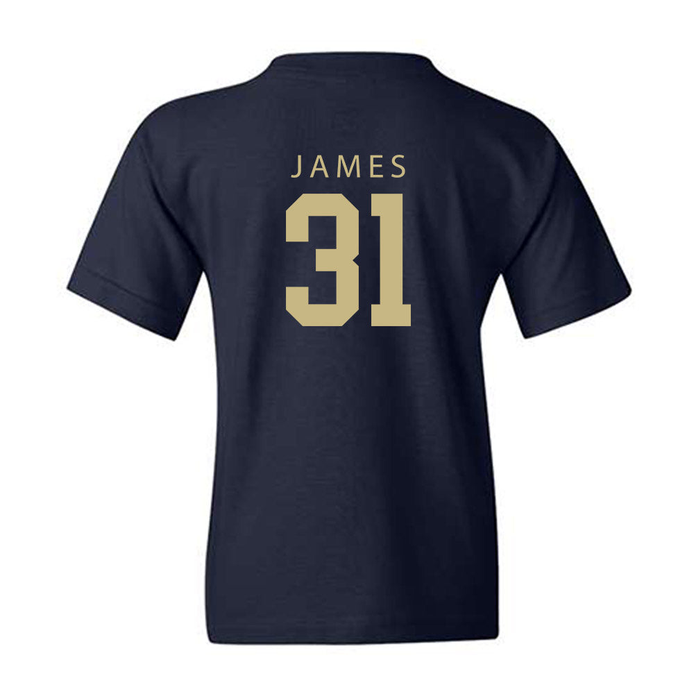 Akron - NCAA Football : Gavin James - Classic Shersey Youth T-Shirt-1