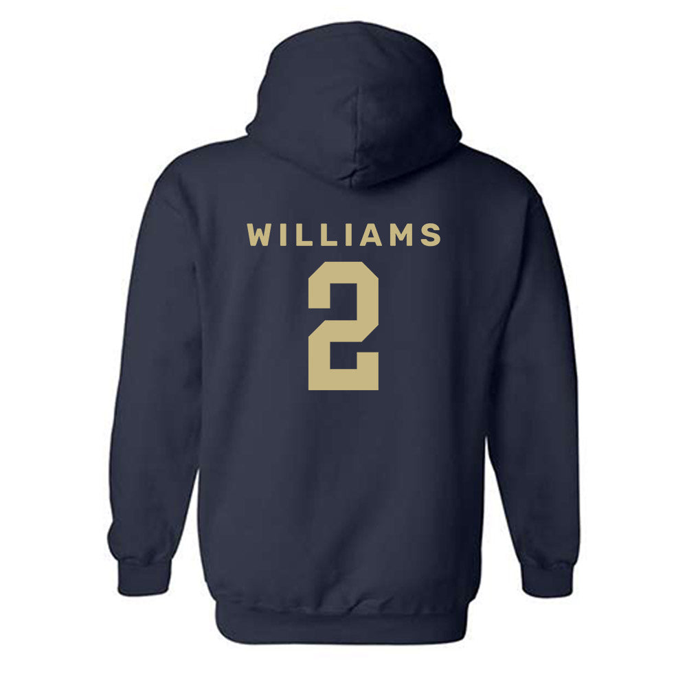 Akron - NCAA Football : Marcel Williams - Classic Shersey Hooded Sweatshirt-1