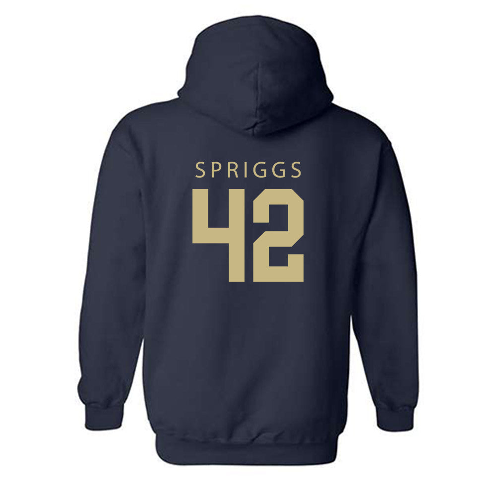 Akron - NCAA Football : Melvin Spriggs - Classic Shersey Hooded Sweatshirt-1