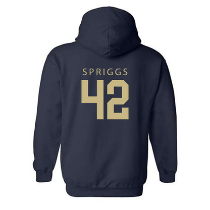 Akron - NCAA Football : Melvin Spriggs - Classic Shersey Hooded Sweatshirt-1