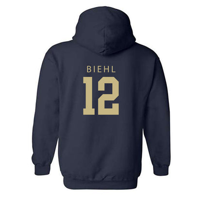 Akron - NCAA Baseball : Tucker Biehl - Classic Shersey Hooded Sweatshirt-1