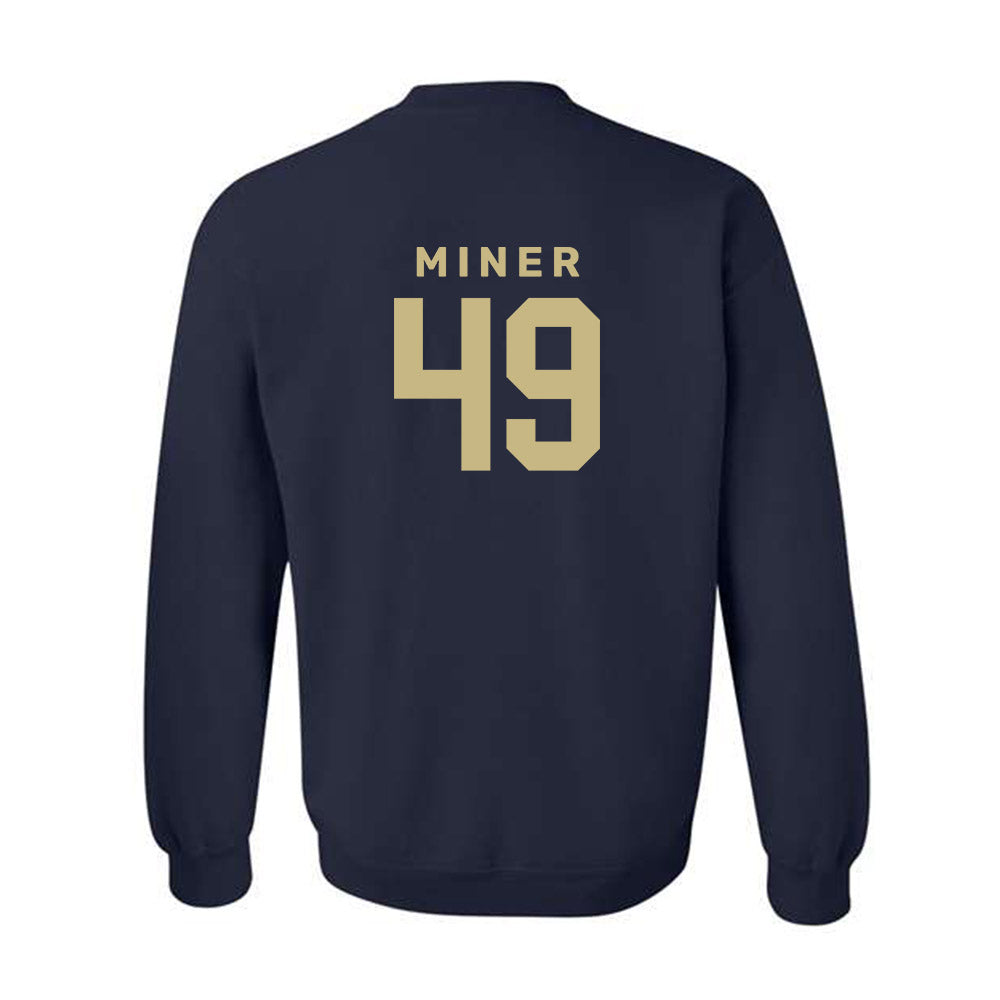 Akron - NCAA Football : Frank Miner - Classic Shersey Crewneck Sweatshirt-1
