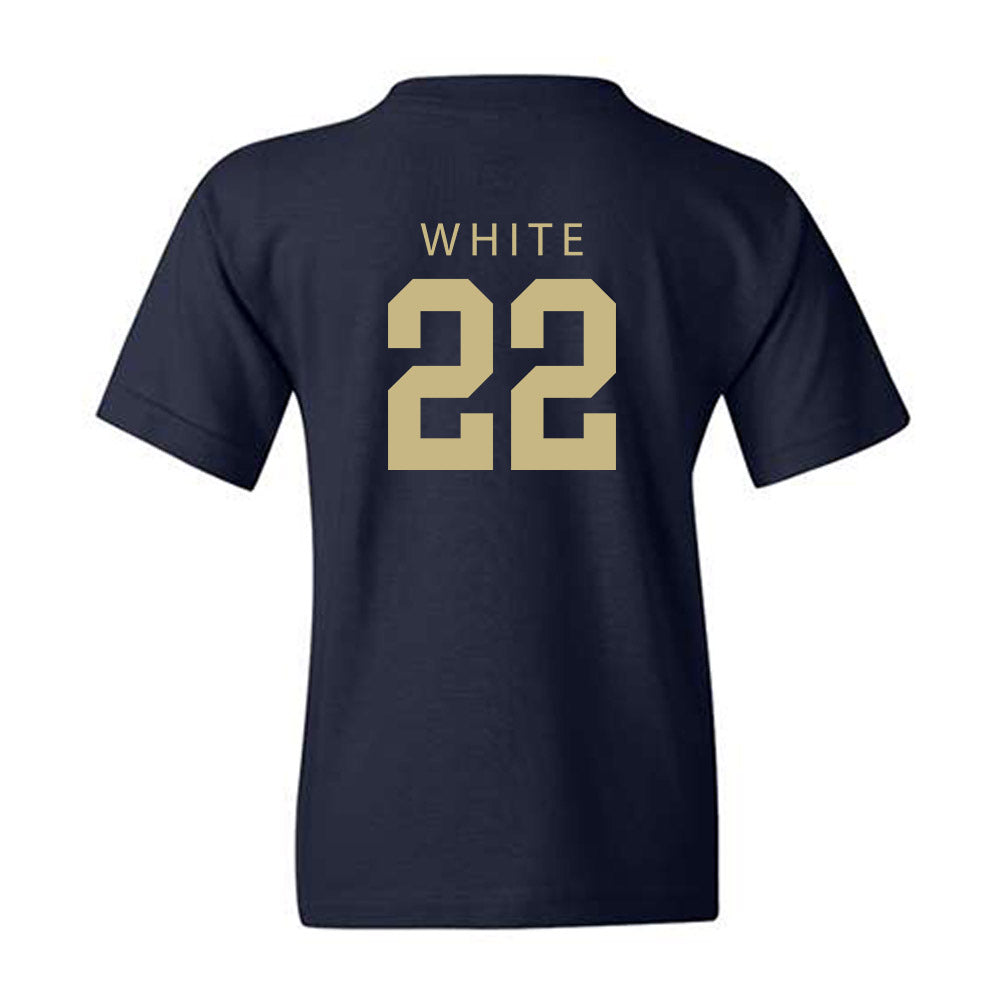 Akron - NCAA Men's Basketball : Colin White - Classic Shersey Youth T-Shirt-1