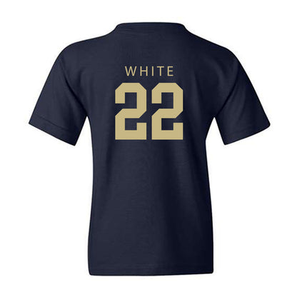 Akron - NCAA Men's Basketball : Colin White - Classic Shersey Youth T-Shirt-1