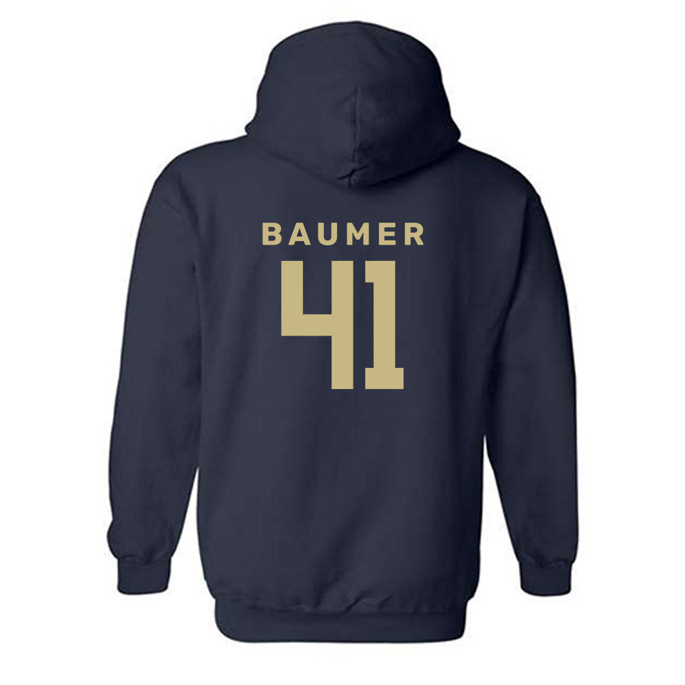 Akron - NCAA Women's Lacrosse : Sarah Baumer - Classic Shersey Hooded Sweatshirt-1