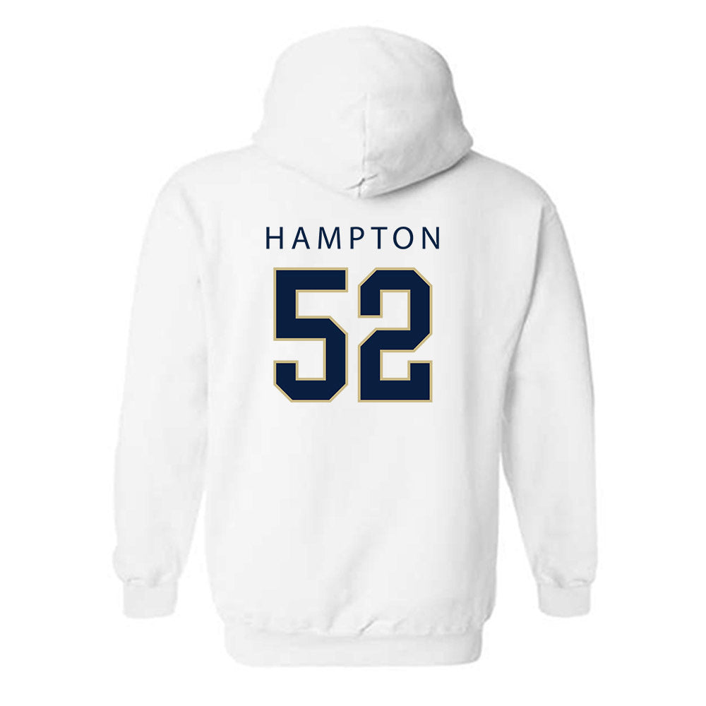 Akron - NCAA Football : Nate Hampton - Classic Shersey Hooded Sweatshirt-1