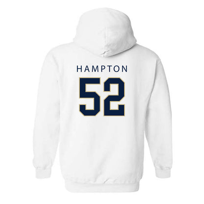 Akron - NCAA Football : Nate Hampton - Classic Shersey Hooded Sweatshirt-1