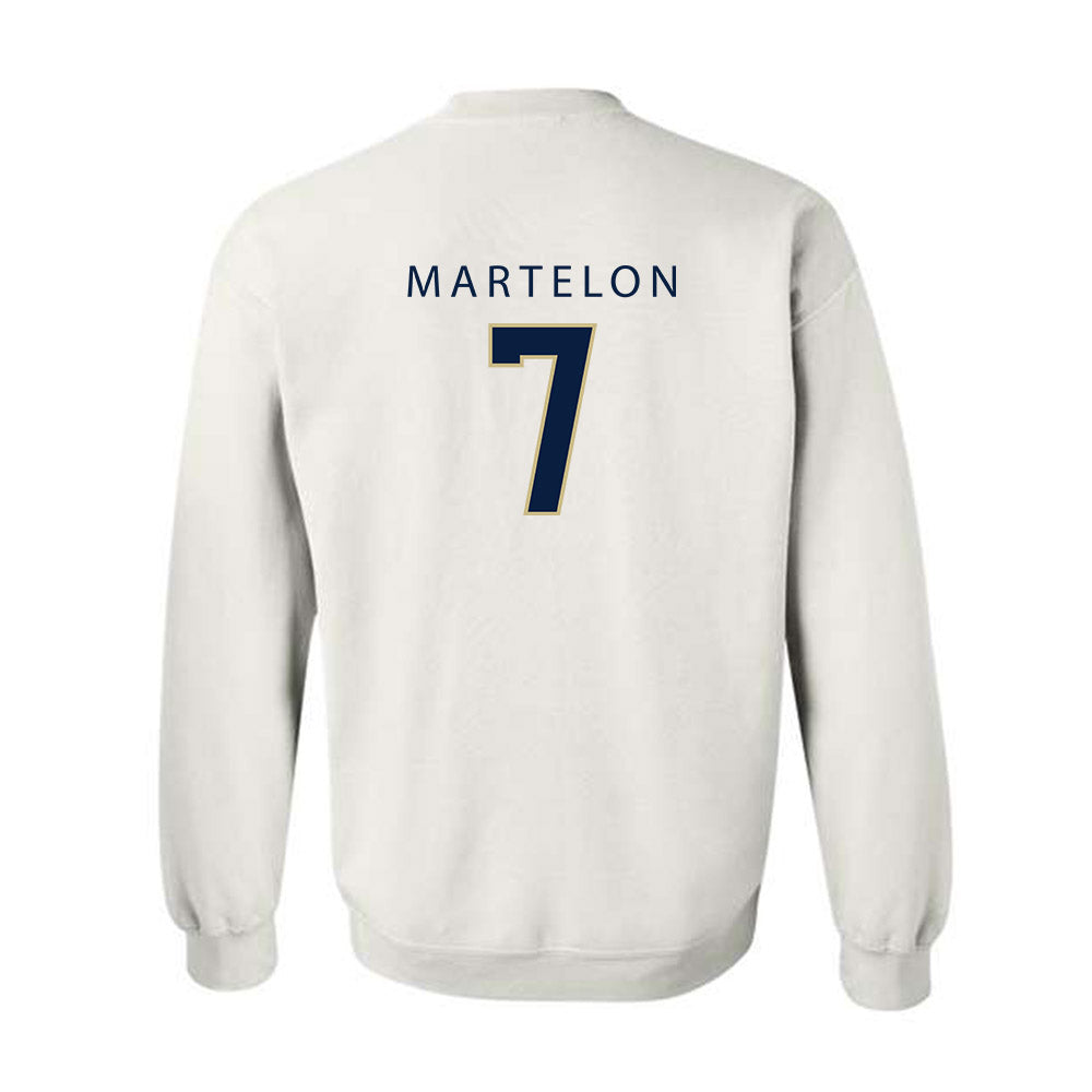 Akron - NCAA Women's Lacrosse : Olivia Martelon - Classic Shersey Crewneck Sweatshirt-1