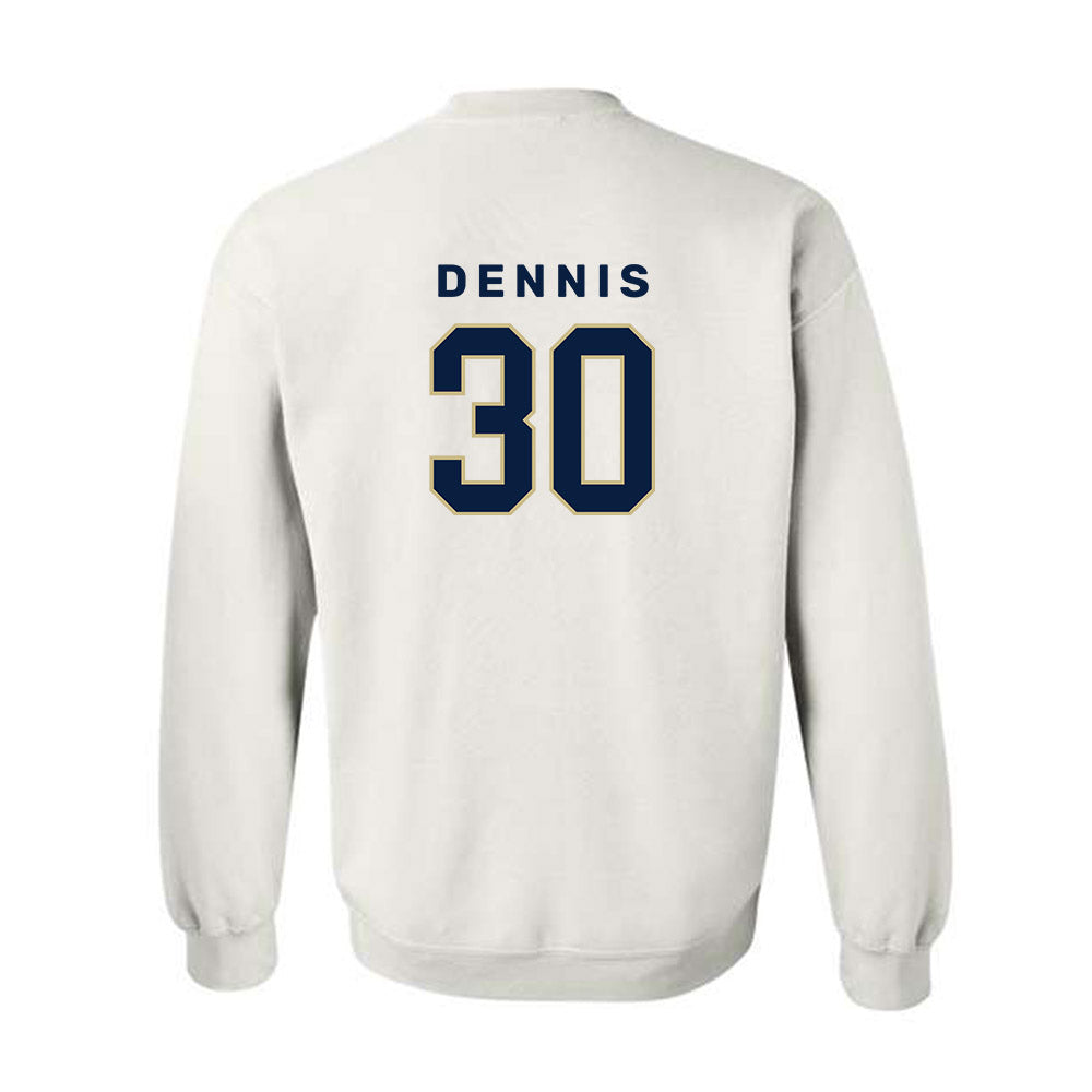Akron - NCAA Football : Jake Dennis - Classic Shersey Crewneck Sweatshirt-1