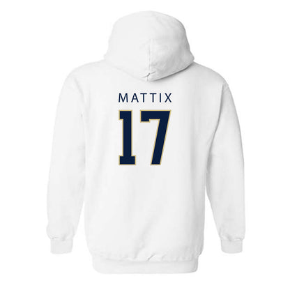 Akron - NCAA Baseball : Adison Mattix - Classic Shersey Hooded Sweatshirt-1