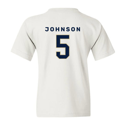 Akron - NCAA Men's Basketball : Tavari Johnson - Classic Shersey Youth T-Shirt