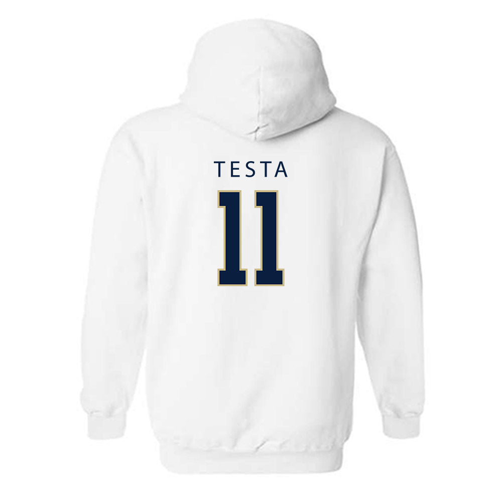 Akron - NCAA Men's Soccer : Noa Testa - Classic Shersey Hooded Sweatshirt-1