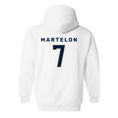 Akron - NCAA Women's Lacrosse : Olivia Martelon - Classic Shersey Hooded Sweatshirt-1