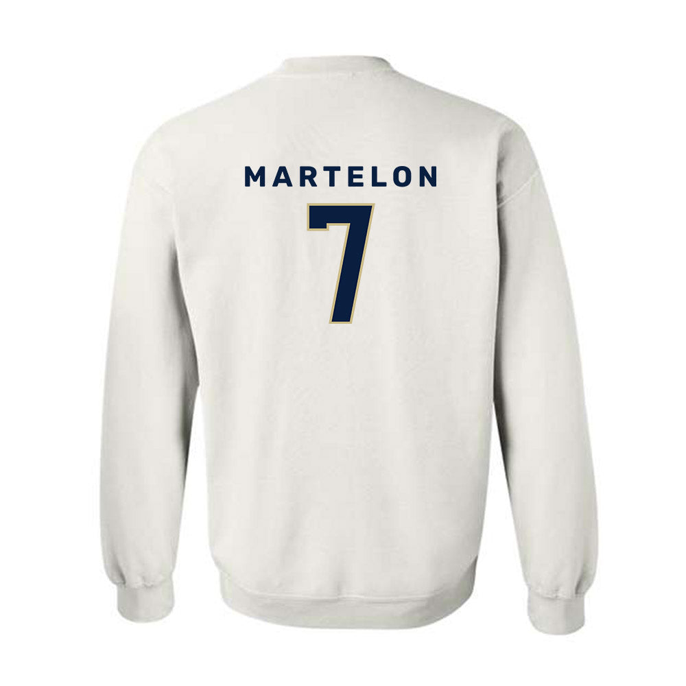 Akron - NCAA Women's Lacrosse : Olivia Martelon - Classic Shersey Crewneck Sweatshirt-1