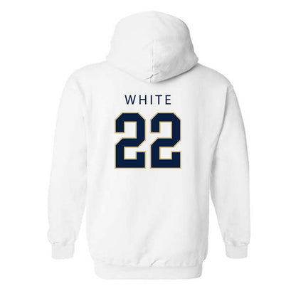 Akron - NCAA Men's Basketball : Colin White - Classic Shersey Hooded Sweatshirt-1