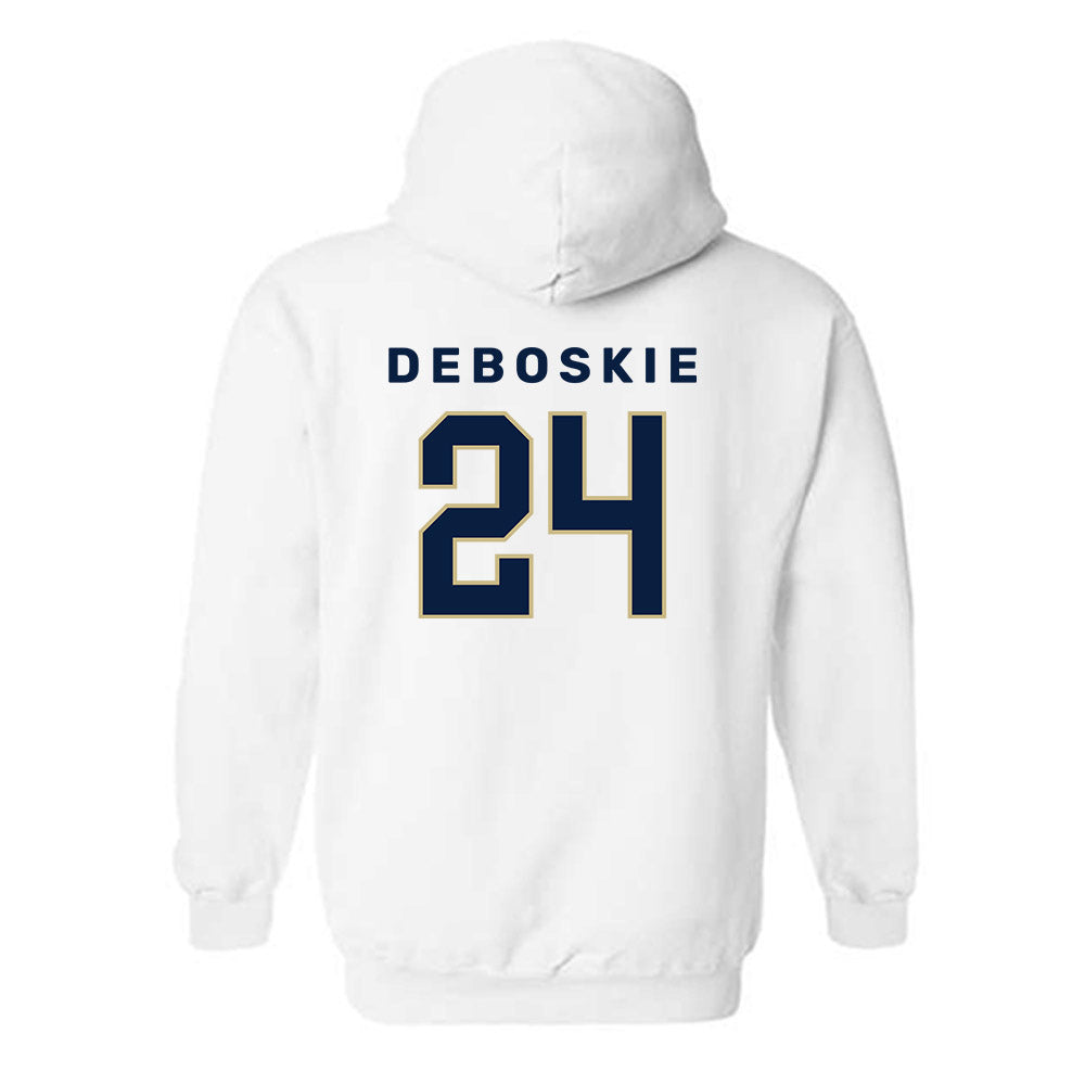 Akron - NCAA Baseball : Prince DeBoskie - Classic Shersey Hooded Sweatshirt-1