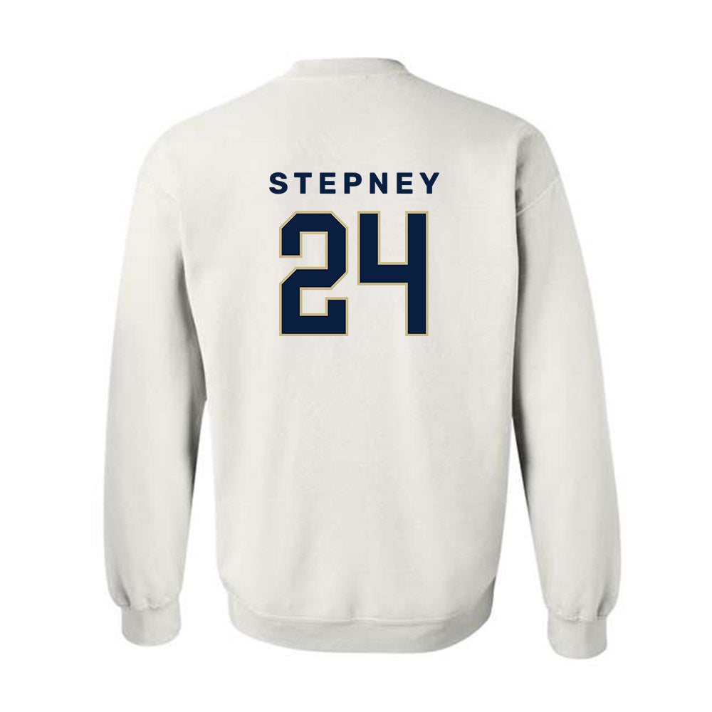 Akron - NCAA Football : Dejavion Stepney - Classic Shersey Crewneck Sweatshirt-1