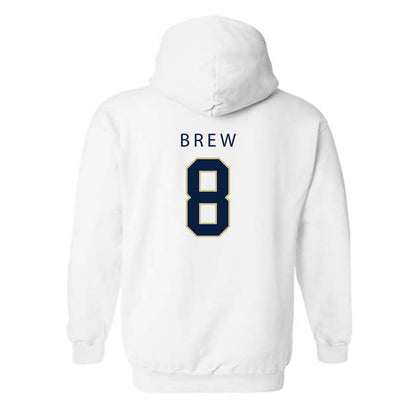 Akron - NCAA Women's Basketball : Shaena Brew - Classic Shersey Hooded Sweatshirt-1