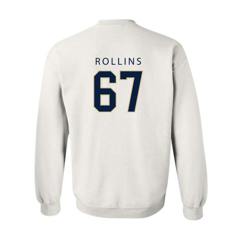 Akron - NCAA Football : Elzea Rollins - Classic Shersey Crewneck Sweatshirt-1