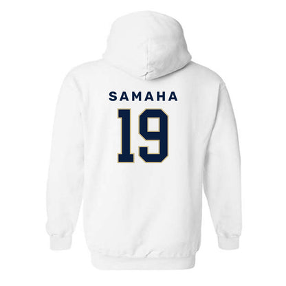 Akron - NCAA Football : adam samaha - Classic Shersey Hooded Sweatshirt-1