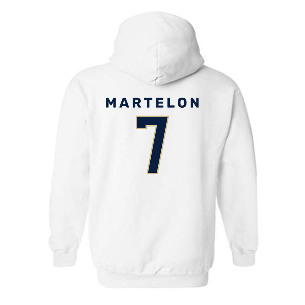 Akron - NCAA Women's Lacrosse : Olivia Martelon - Classic Shersey Hooded Sweatshirt-1