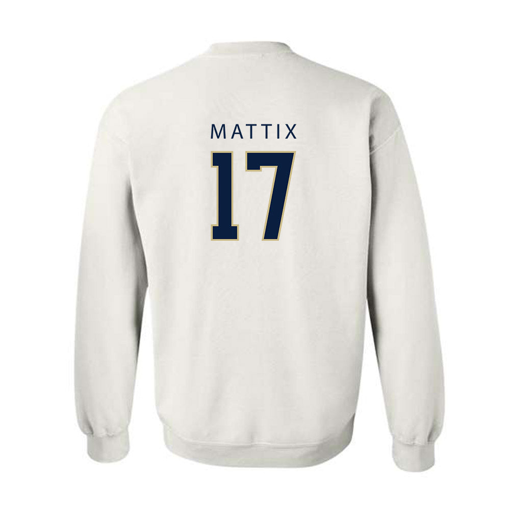 Akron - NCAA Baseball : Adison Mattix - Classic Shersey Crewneck Sweatshirt-1
