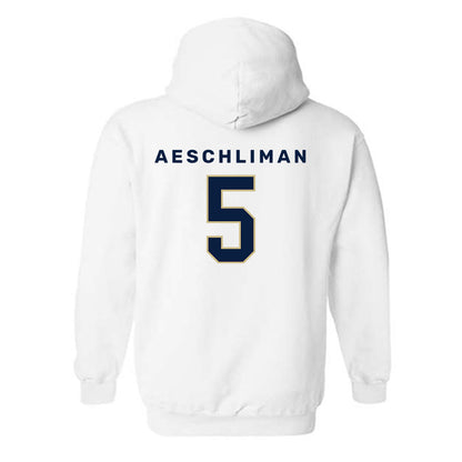 Akron - NCAA Women's Volleyball : Jordyn Aeschliman - Classic Shersey Hooded Sweatshirt-1