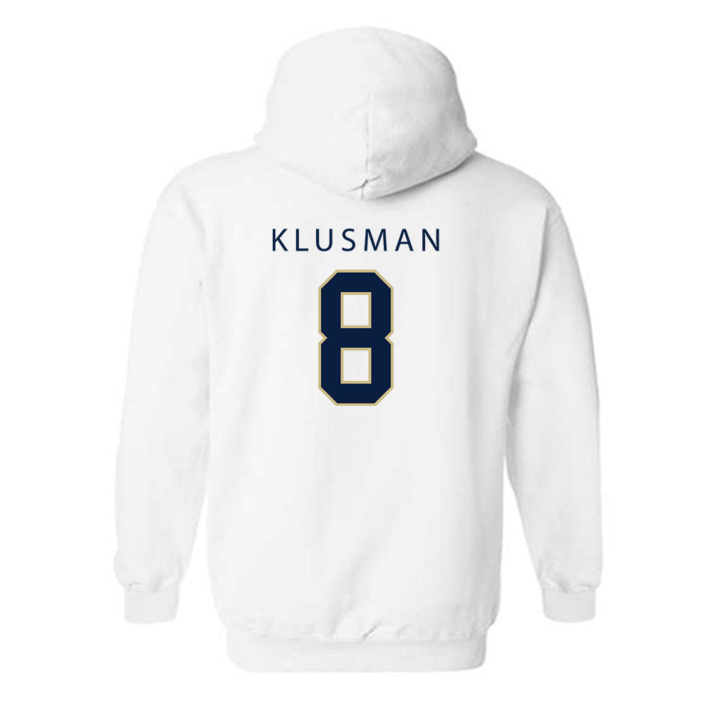 Akron - NCAA Women's Volleyball : Ruby Klusman - Classic Shersey Hooded Sweatshirt-1