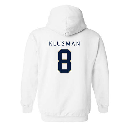 Akron - NCAA Women's Volleyball : Ruby Klusman - Classic Shersey Hooded Sweatshirt-1