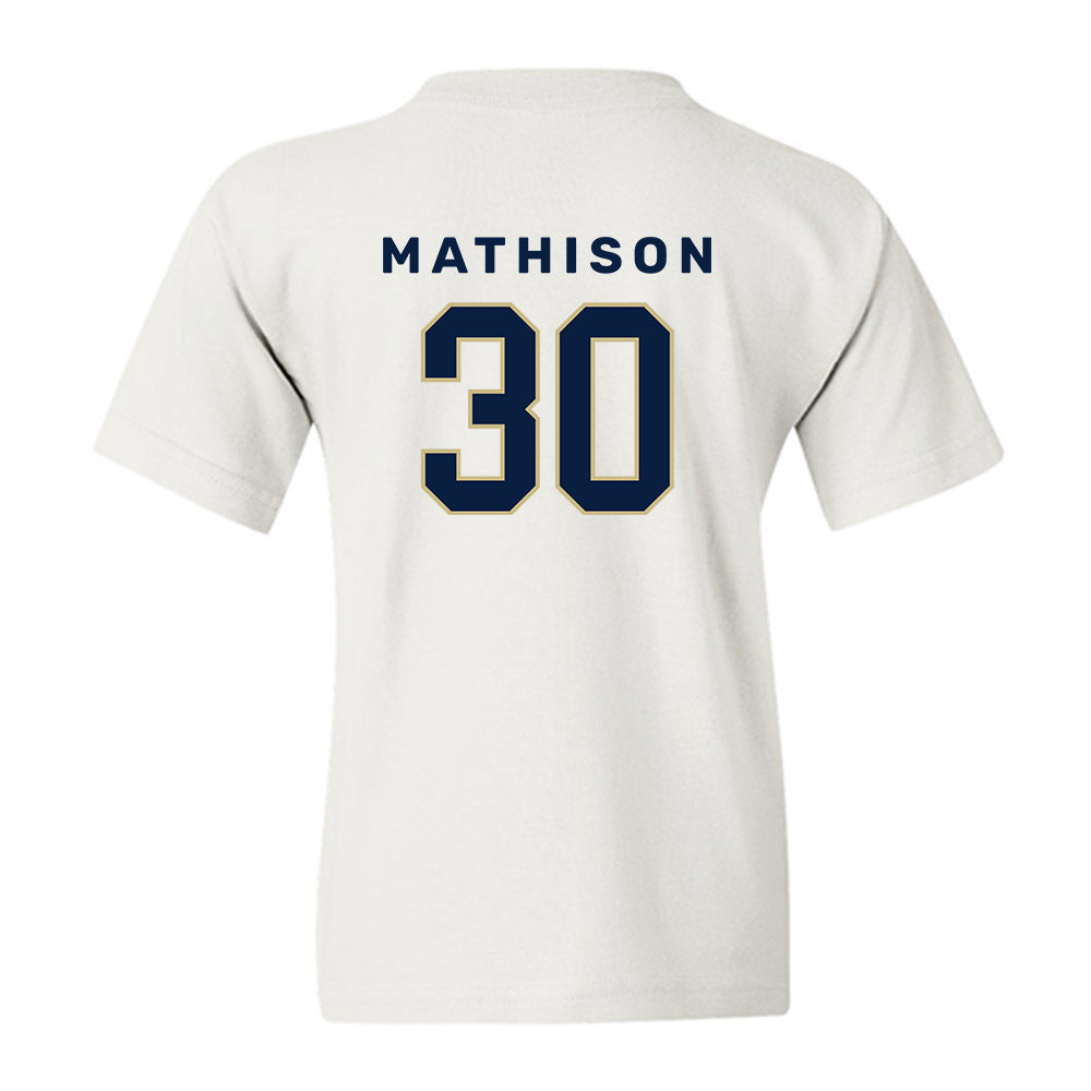 Akron - NCAA Baseball : Gabe Mathison - Classic Shersey Youth T-Shirt-1