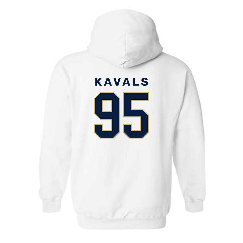 Akron - NCAA Football : Vann Kavals - Classic Shersey Hooded Sweatshirt-1