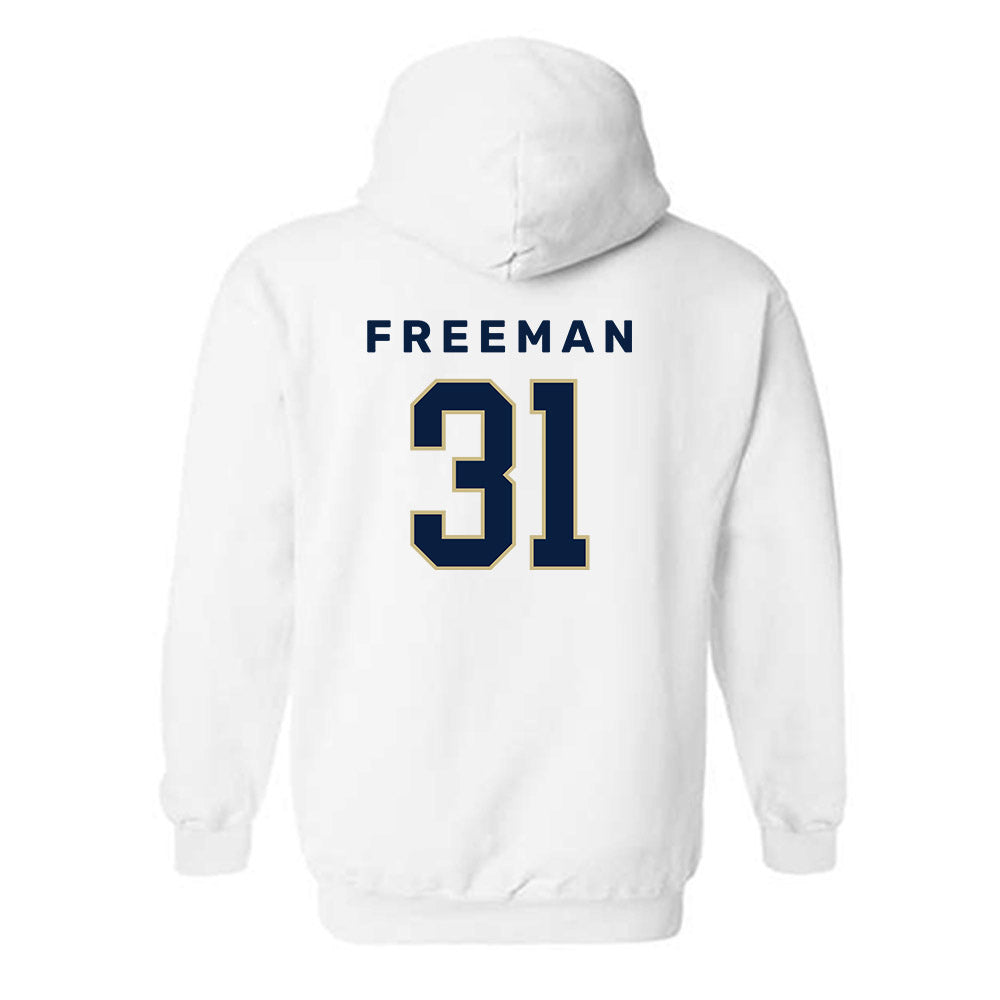 Akron - NCAA Football : Fahrell Freeman - Classic Shersey Hooded Sweatshirt