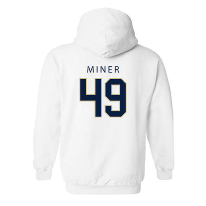 Akron - NCAA Football : Frank Miner - Classic Shersey Hooded Sweatshirt-1