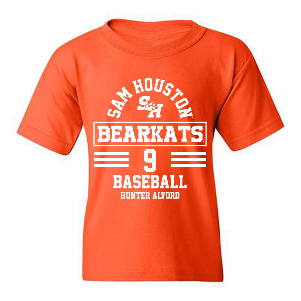 SHSU - NCAA Baseball : Hunter Alvord - Classic Fashion Shersey Youth T-Shirt-0