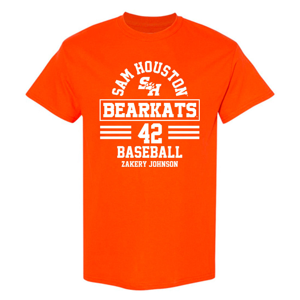 SHSU - NCAA Baseball : Zakery Johnson - Classic Fashion Shersey T-Shirt-0