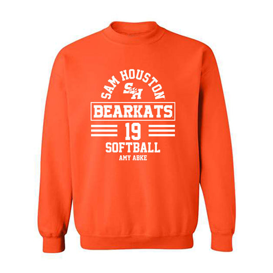 SHSU - NCAA Softball : Amy Abke - Classic Fashion Shersey Crewneck Sweatshirt-0