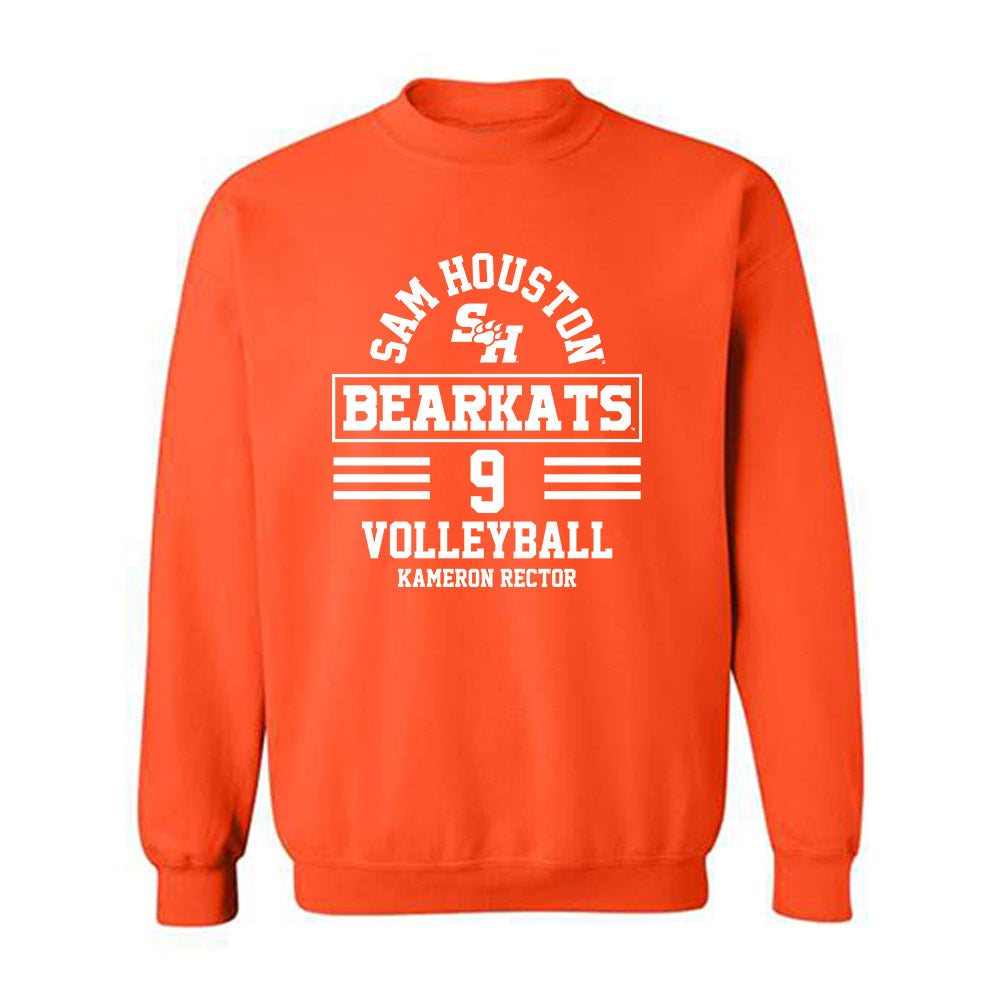 SHSU - NCAA Women's Volleyball : Kameron Rector - Classic Fashion Shersey Crewneck Sweatshirt-0
