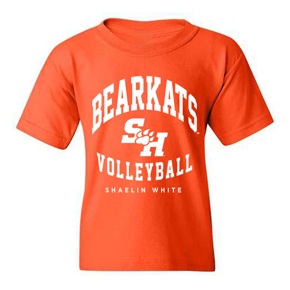 SHSU - NCAA Women's Volleyball : Shaelin White - Classic Fashion Shersey Youth T-Shirt-0
