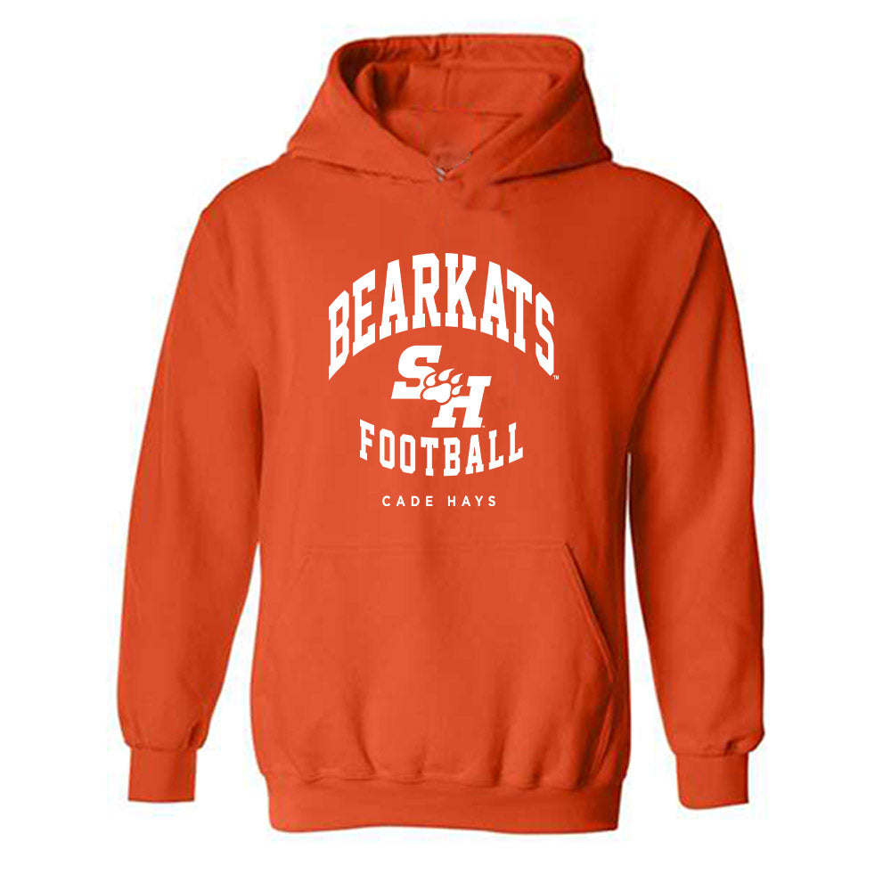 SHSU - NCAA Football : Cade Hays - Classic Fashion Shersey Hooded Sweatshirt-0