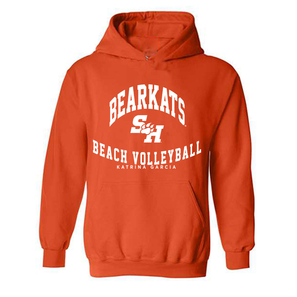 SHSU - NCAA Beach Volleyball : Katrina Garcia - Classic Fashion Shersey Hooded Sweatshirt-0