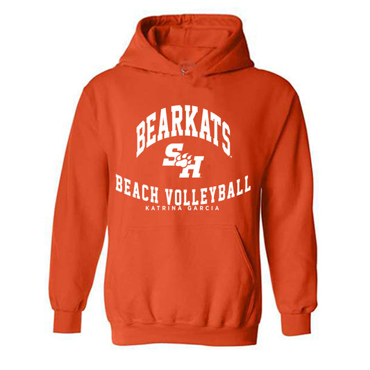 SHSU - NCAA Beach Volleyball : Katrina Garcia - Classic Fashion Shersey Hooded Sweatshirt-0