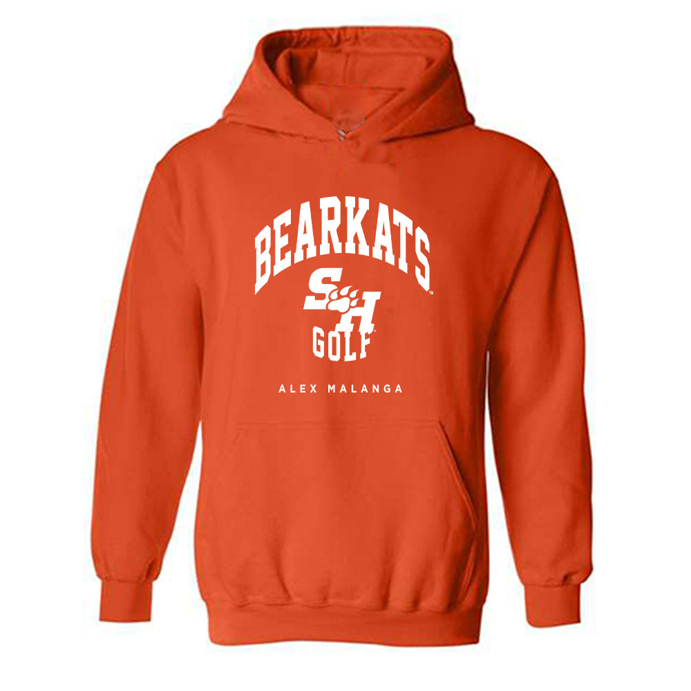SHSU - NCAA Men's Golf : Alex Malanga - Classic Fashion Shersey Hooded Sweatshirt-0