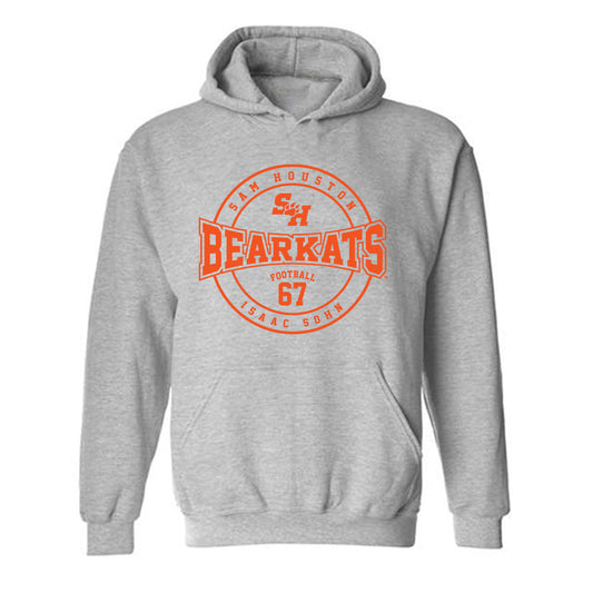 SHSU - NCAA Football : Isaac Sohn - Classic Fashion Shersey Hooded Sweatshirt-0