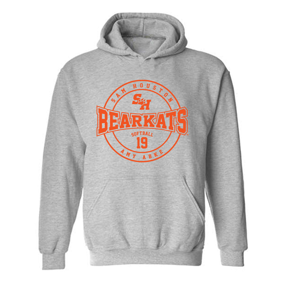 SHSU - NCAA Softball : Amy Abke - Classic Fashion Shersey Hooded Sweatshirt-0