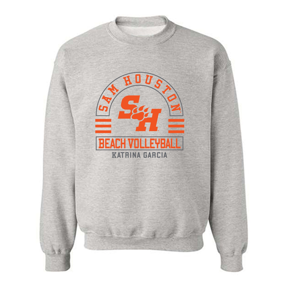 SHSU - NCAA Beach Volleyball : Katrina Garcia - Classic Fashion Shersey Crewneck Sweatshirt-0