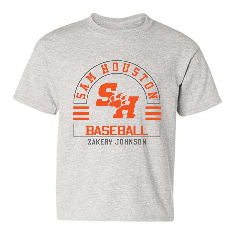 SHSU - NCAA Baseball : Zakery Johnson - Classic Fashion Shersey Youth T-Shirt-0