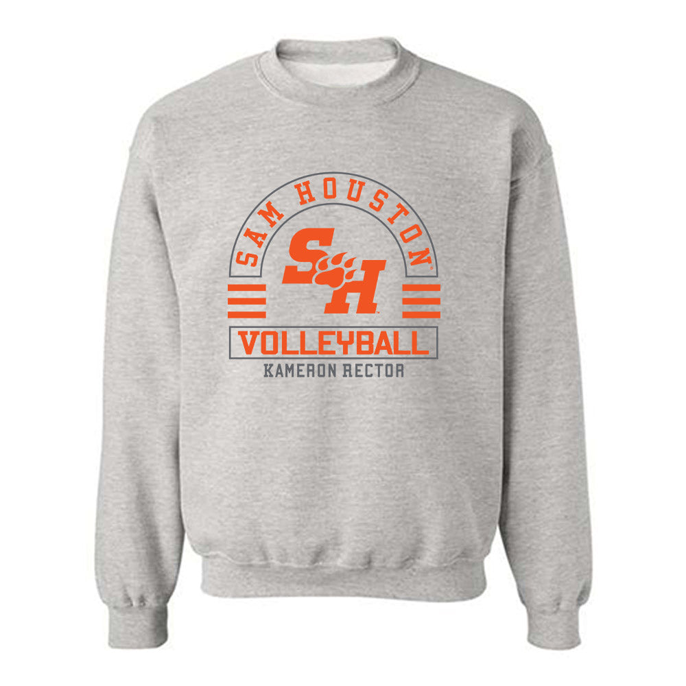 SHSU - NCAA Women's Volleyball : Kameron Rector - Classic Fashion Shersey Crewneck Sweatshirt-0