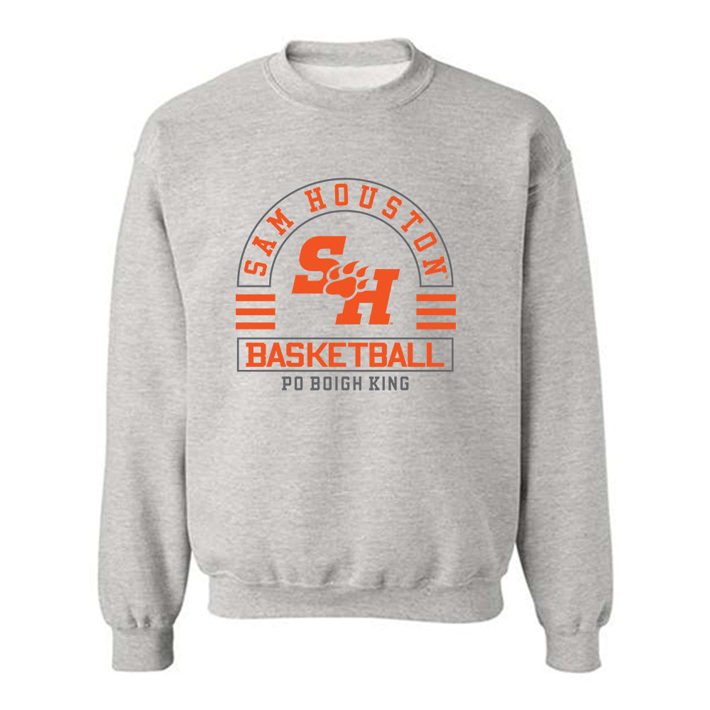SHSU - NCAA Men's Basketball : Po Boigh King - Classic Fashion Shersey Crewneck Sweatshirt-0